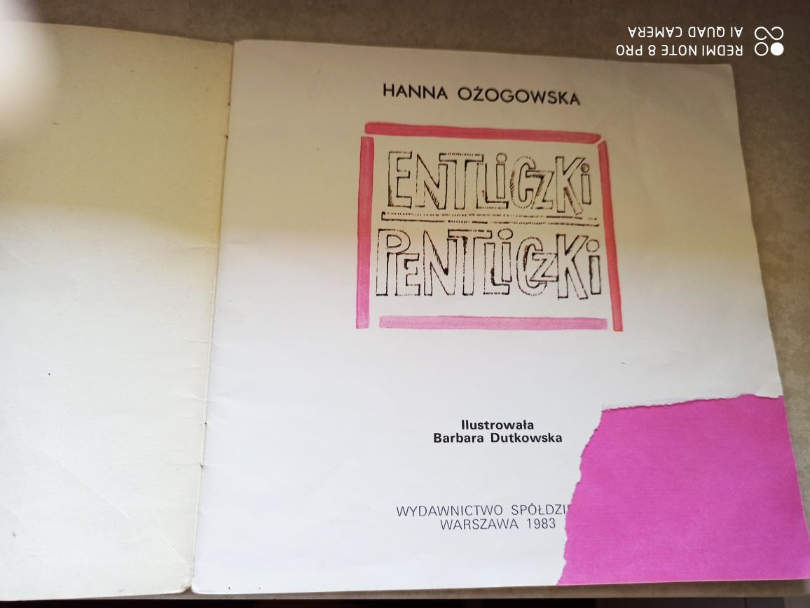 Hanna Ożogowska "Entliczki pentliczki" 1983