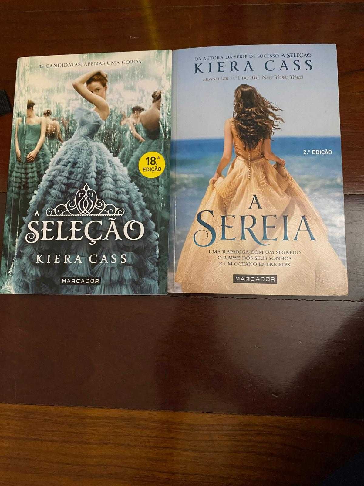 Livros  Kiera Cass - A Sereia    Kiera Cass - A Seleção