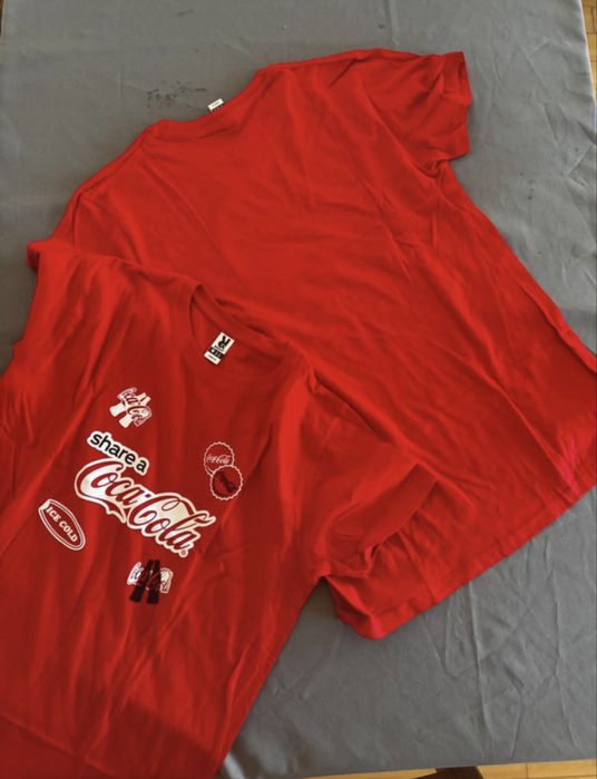 Pack 2 tshirts coca cola