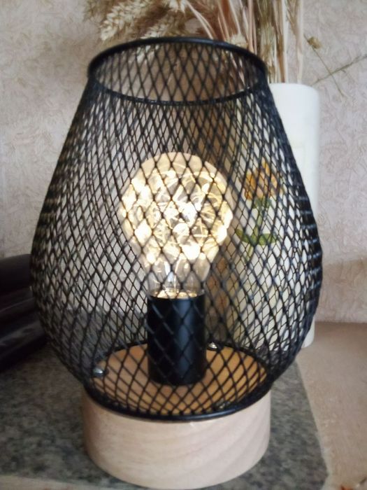 Лампа светильник настольная 18см  , Ваза керамическая 25см