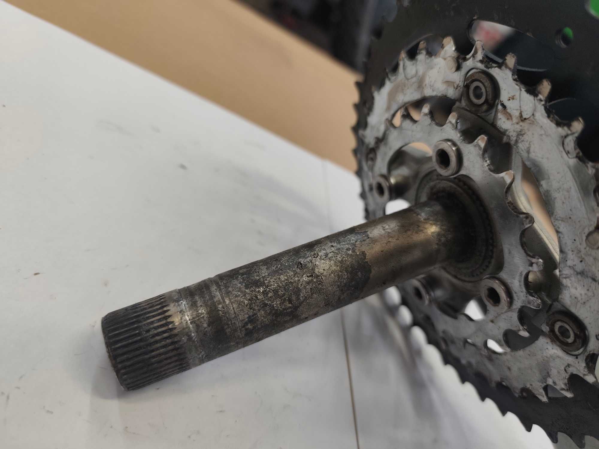Korba Shimano LX FC-M580, 170mm retro mtb hollowtech II