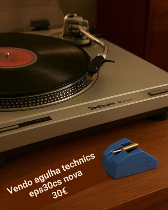 Agulha modelo EPS 30 CS para gira disco. Technics