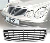 GRELHA FRONTAL PARA MERCEDES E W211 02-06 CROMADA