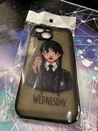 Iphone 15 etui Wednesday czarne