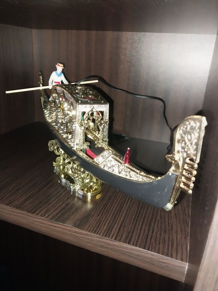 Сувенир ночник гондола Венеция   лодка кораблик