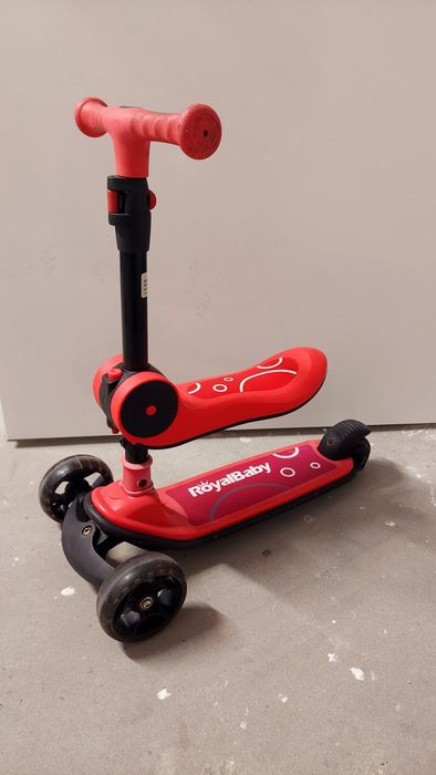 Hulajnoga dziecięca, świecące koła