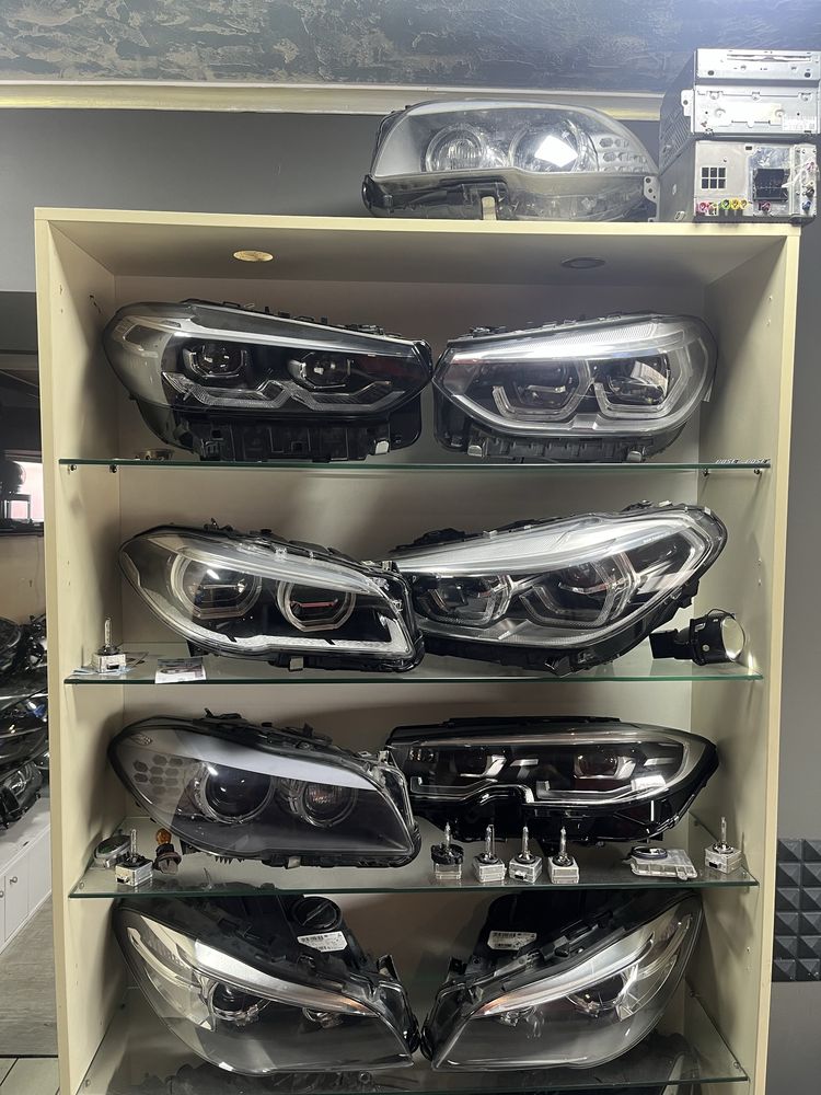 Фара Bmw G01 G30 F10 G20 F15 G05 G22 G02 G07 F25 Фары Г01 Г05 Г07 Г30