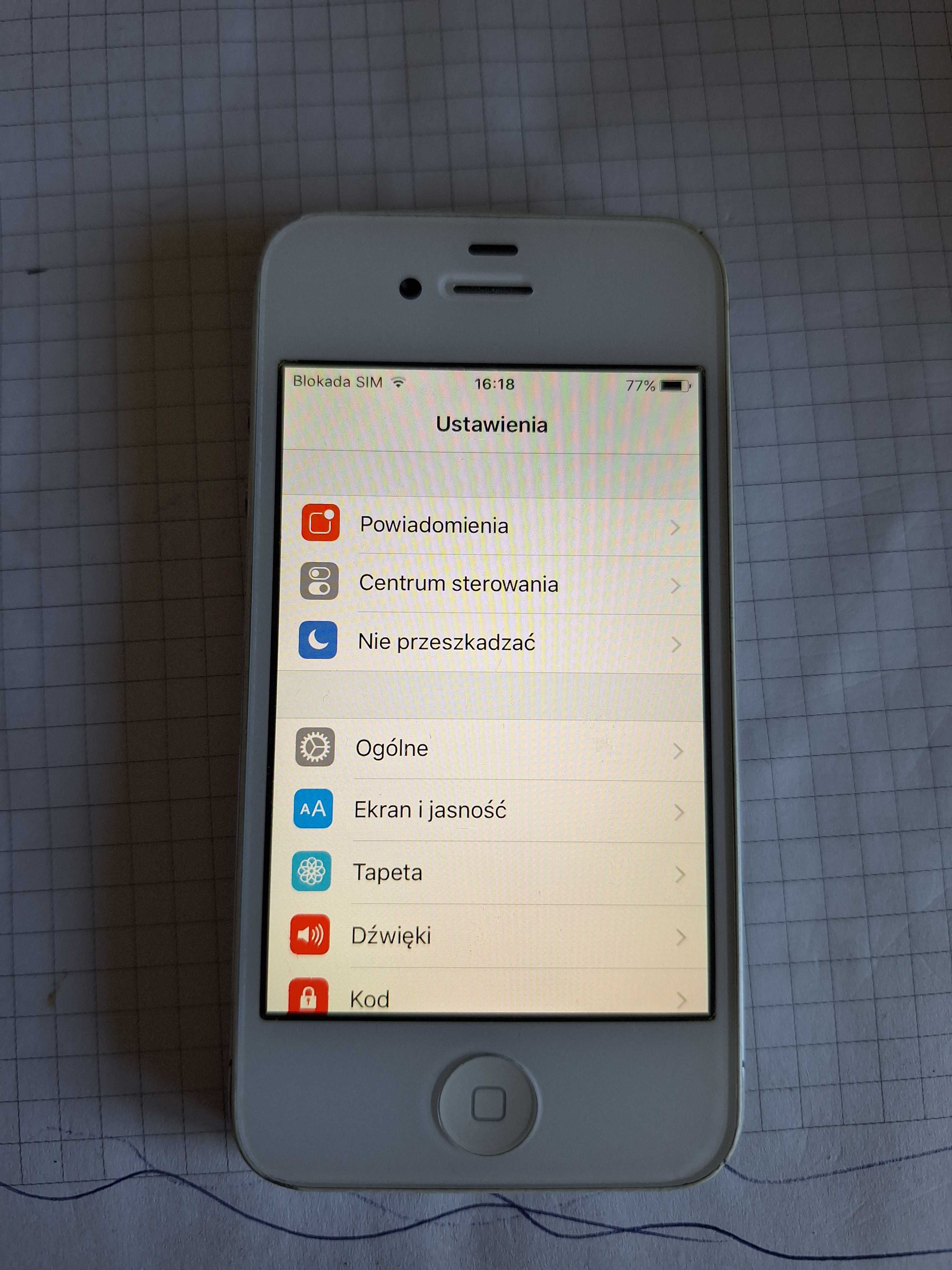 iPhone 4 kolor biały
