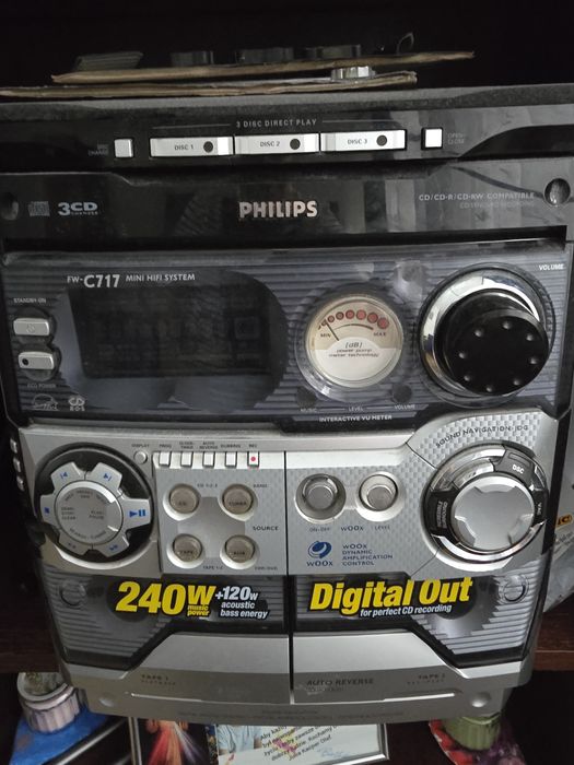 Wieza philips dwie kolumny