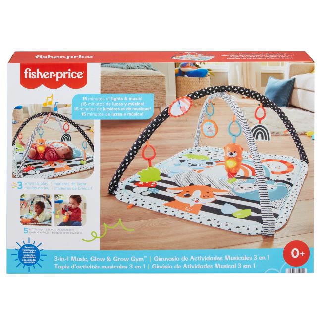 Розвивальний килимок Fisher-Price Веселі розваги 3 в 1