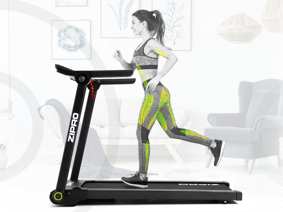 Wynajem bieżnia SKŁADANA NA PŁASKO Zipro Pacto