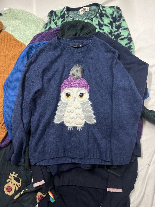 Секонд хенд оптом кофти светри жін Екстра ціна за 1 кг