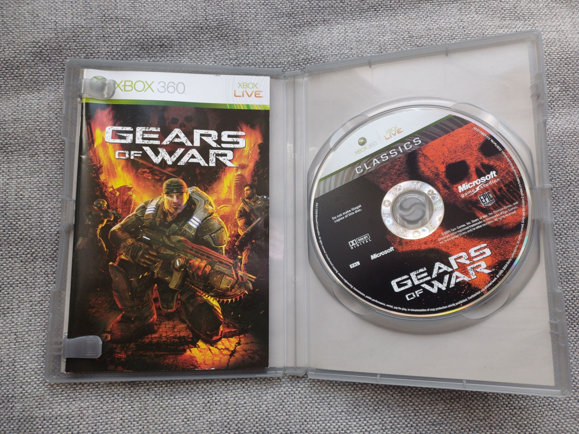 Gears Of War Xbox 360/Xbox One/Xbox Series X polska dystrybucja