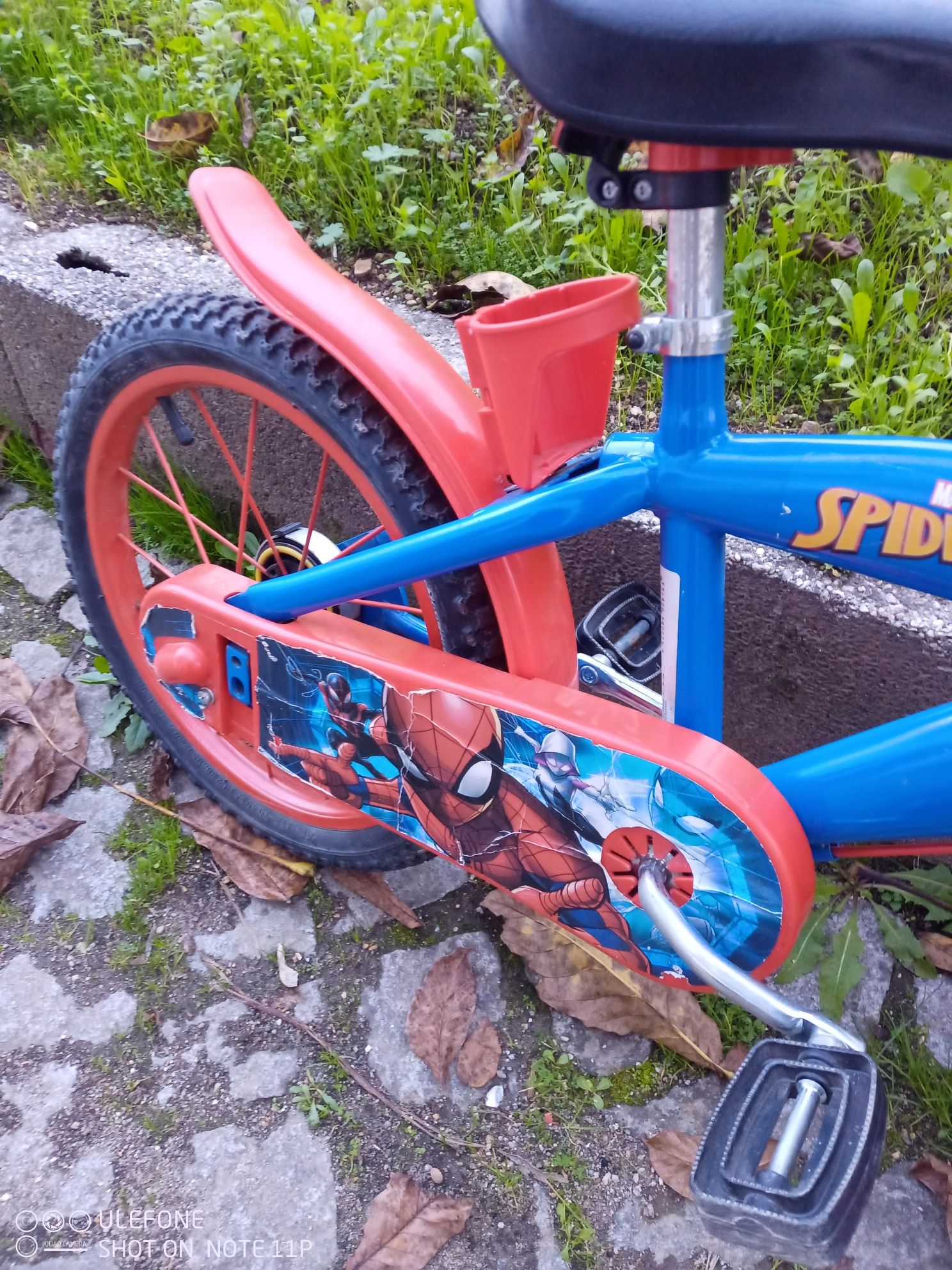 Bicicleta homem aranha