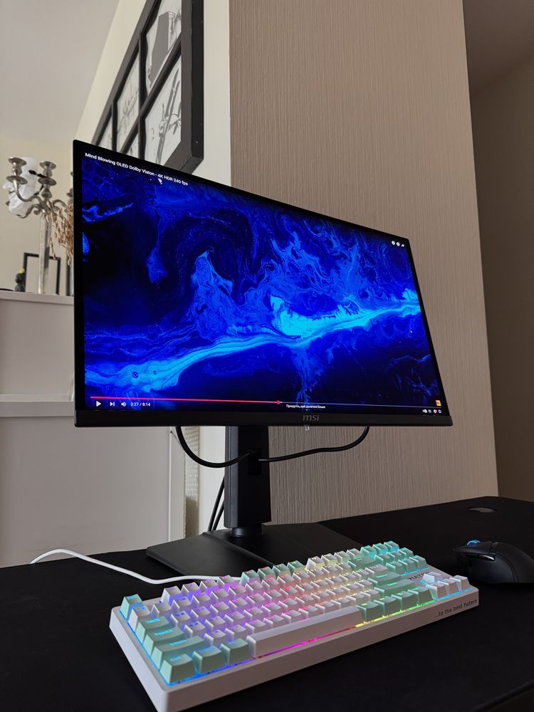 Гарантия! OLED 360гц 2K MSI MAG271QX 27” 0,03ms (игровой монитор)