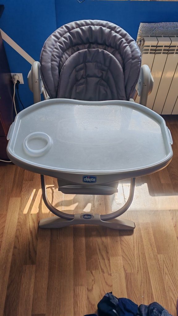 Krzesełko do karmienia CHICCO Polly Easy Grey