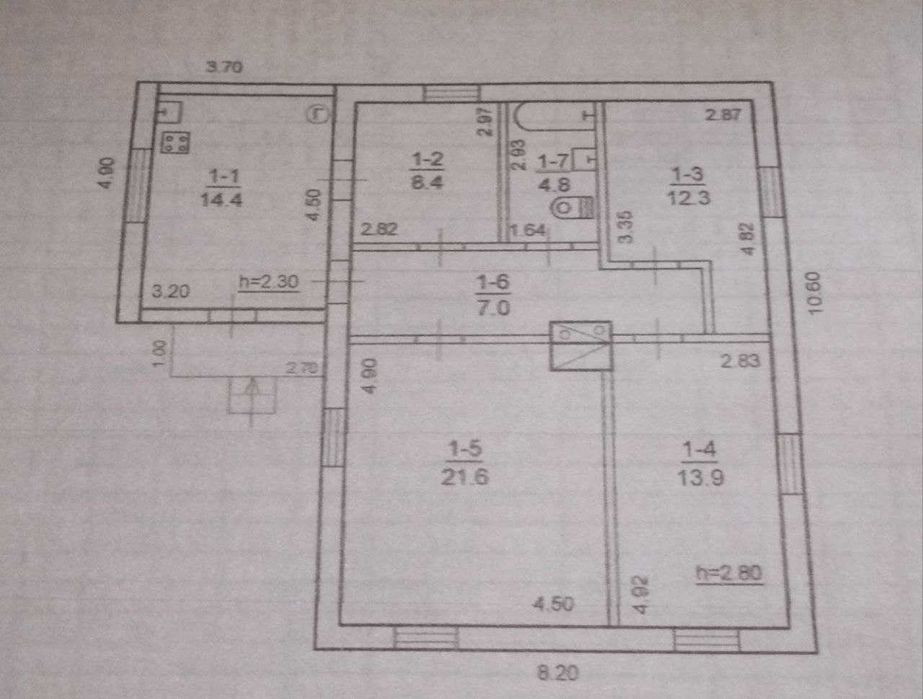 Дом на левом берегу рядом Донецкое шоссе