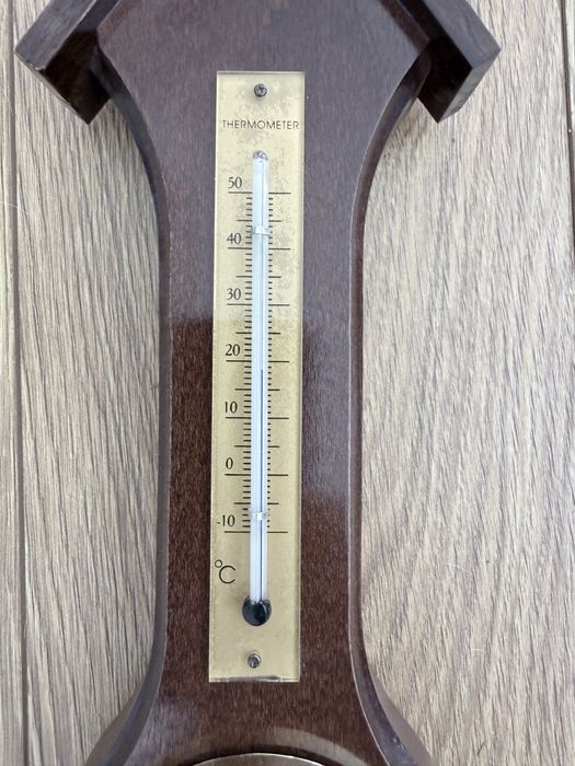 Stacja pogodowa, barometr, higrometr, termometr, zegar