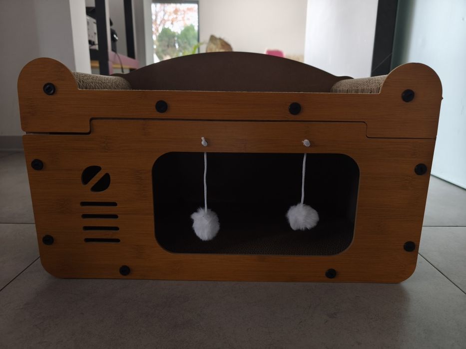 Drapak domek dla kota