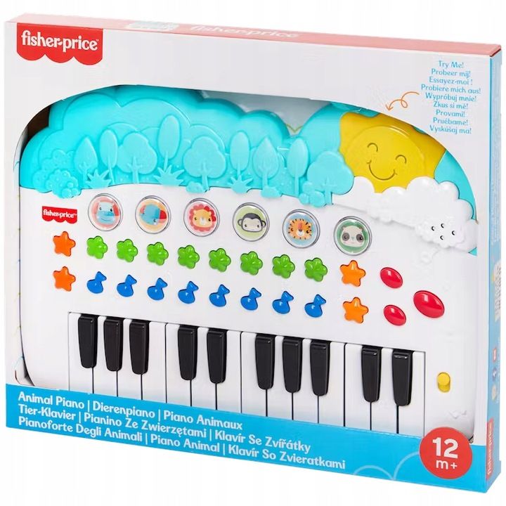 Pianinko Dla Dzieci Fisher-price Zwierzątka