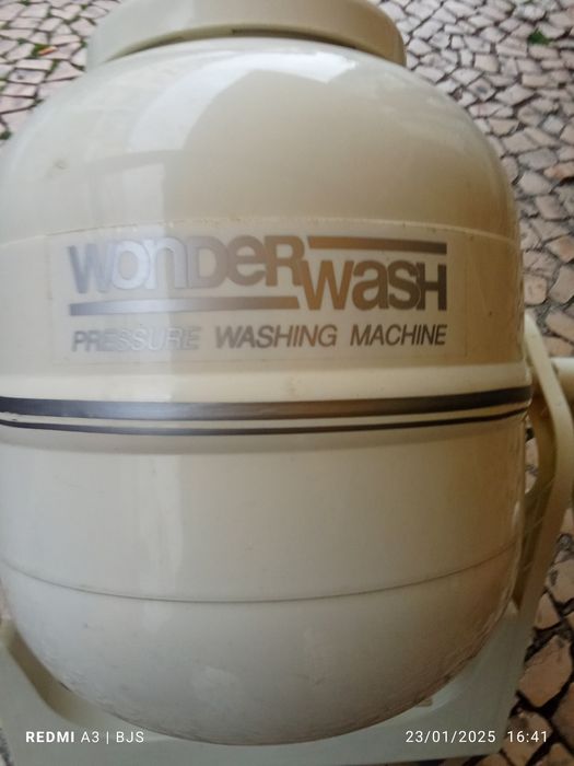 Máquina de lavar roupa manual para campismo