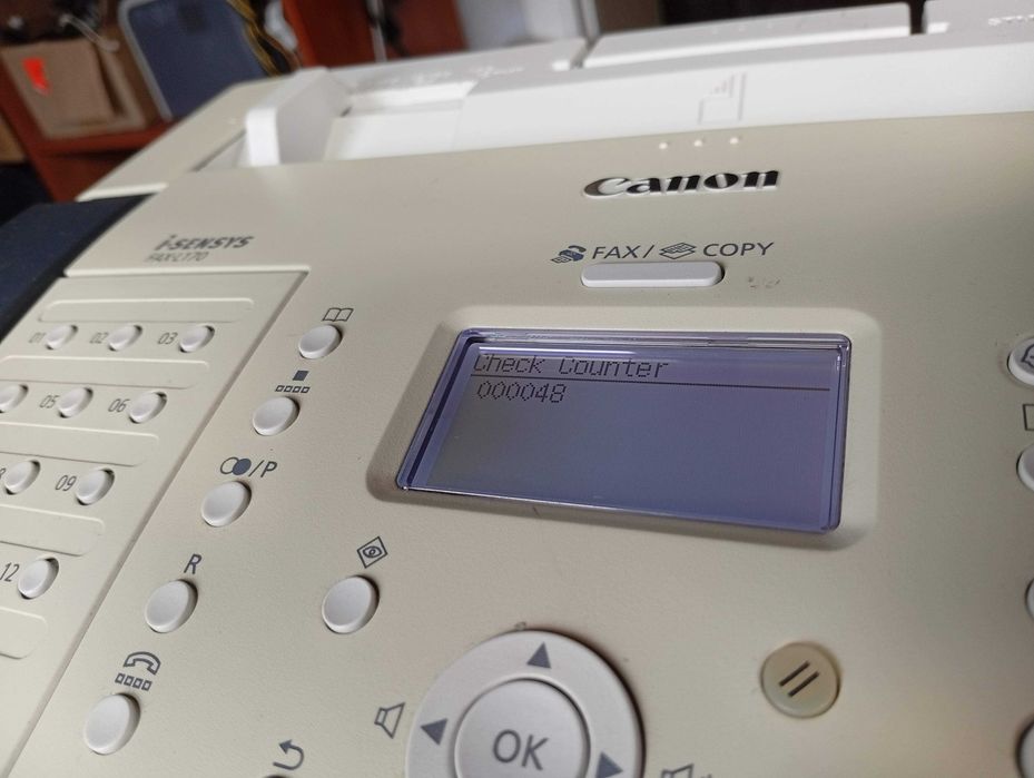 Лазерный принтер Canon i-SENSYS FAX-L170, пробіг 48 сторінок!