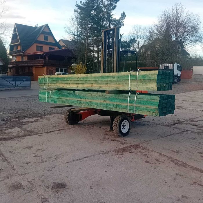 Wózek widłowy wielokierunkowy boczny widlak PALFINGER MOFFET