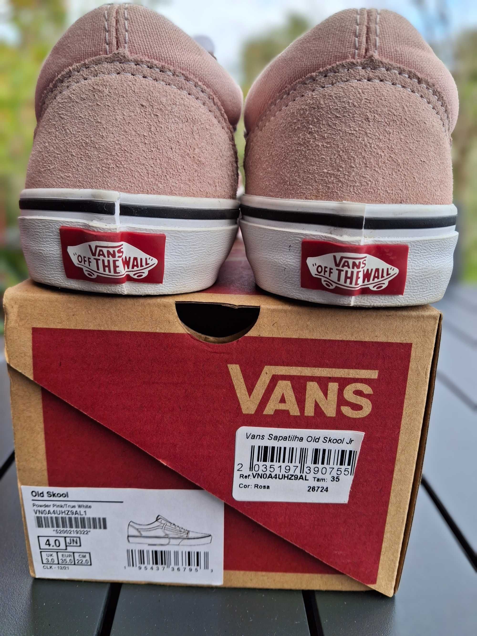 Sapatilhas Vans rosa