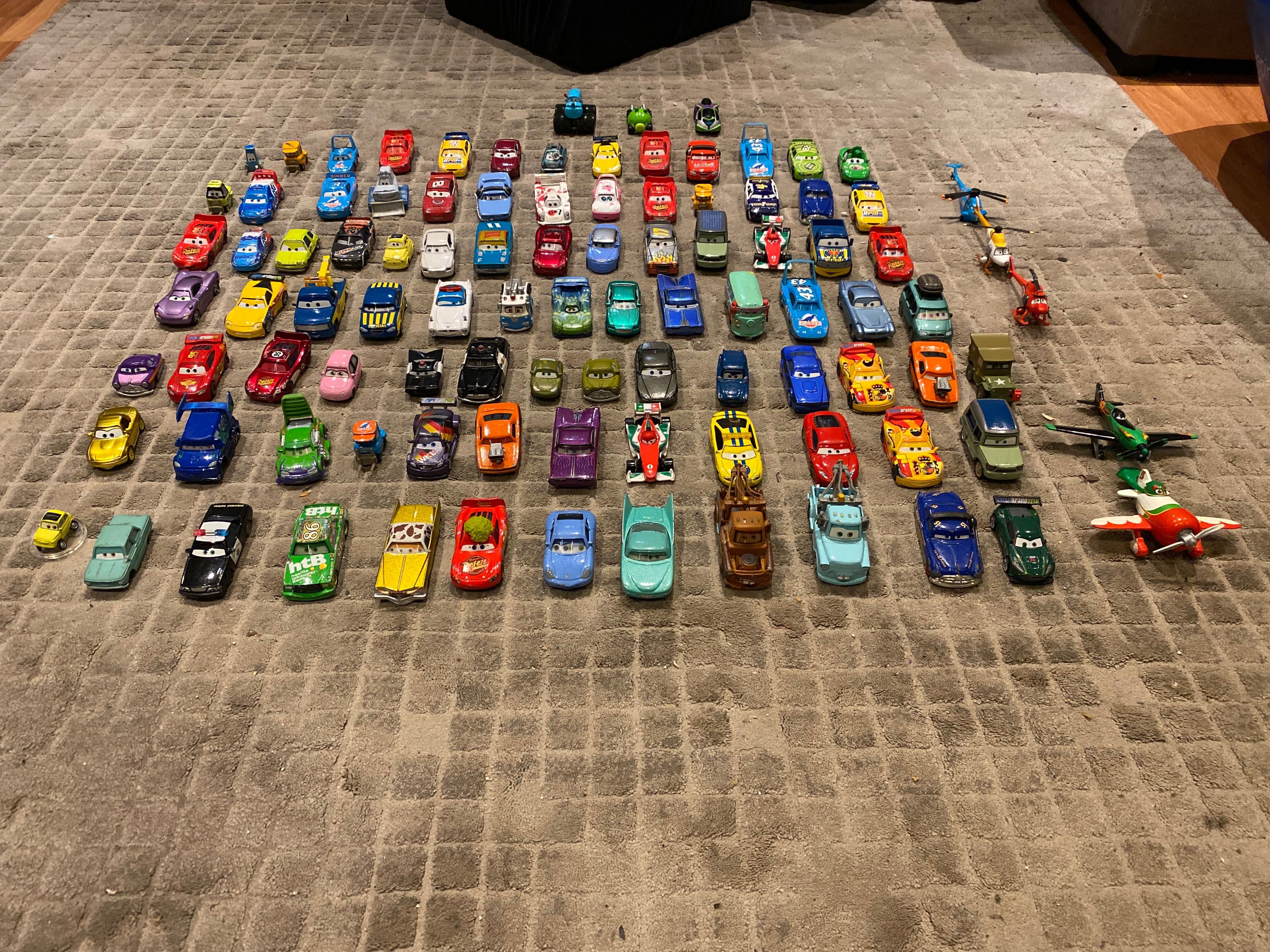 Coleção carros Disney