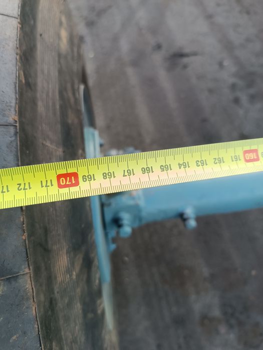 Oś ośka belka do przyczepy koła balonowe 12.5/80-18