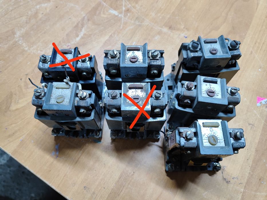 Теплові реле АСКО;IEK;ETI.ТРН;РТТ-211.