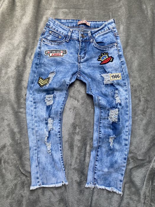 spodnie 3/4 Miss RJ New Fashion Denim roz. XS