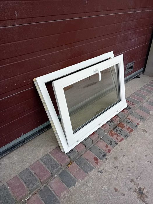 Okna uchylne 111x75 pcv plastikowe okno lezące DOWÓZ CAŁY KRAJ