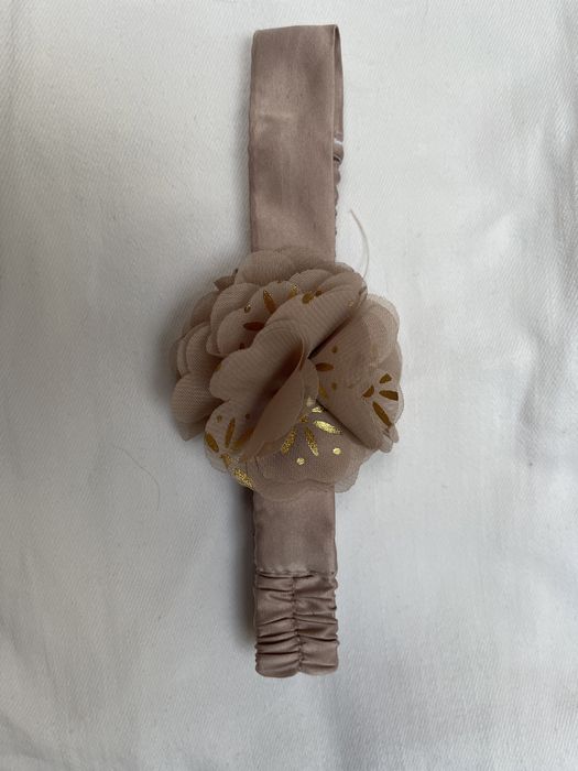 Opaska pierwszy rozmiar z kwiatuszkiem smyk