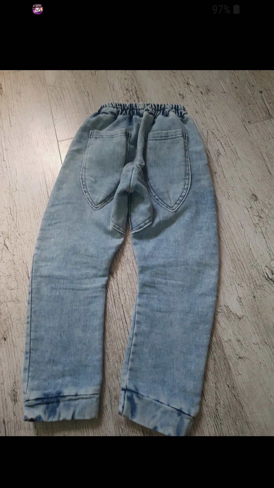 Spodnie dżinsy  r.104