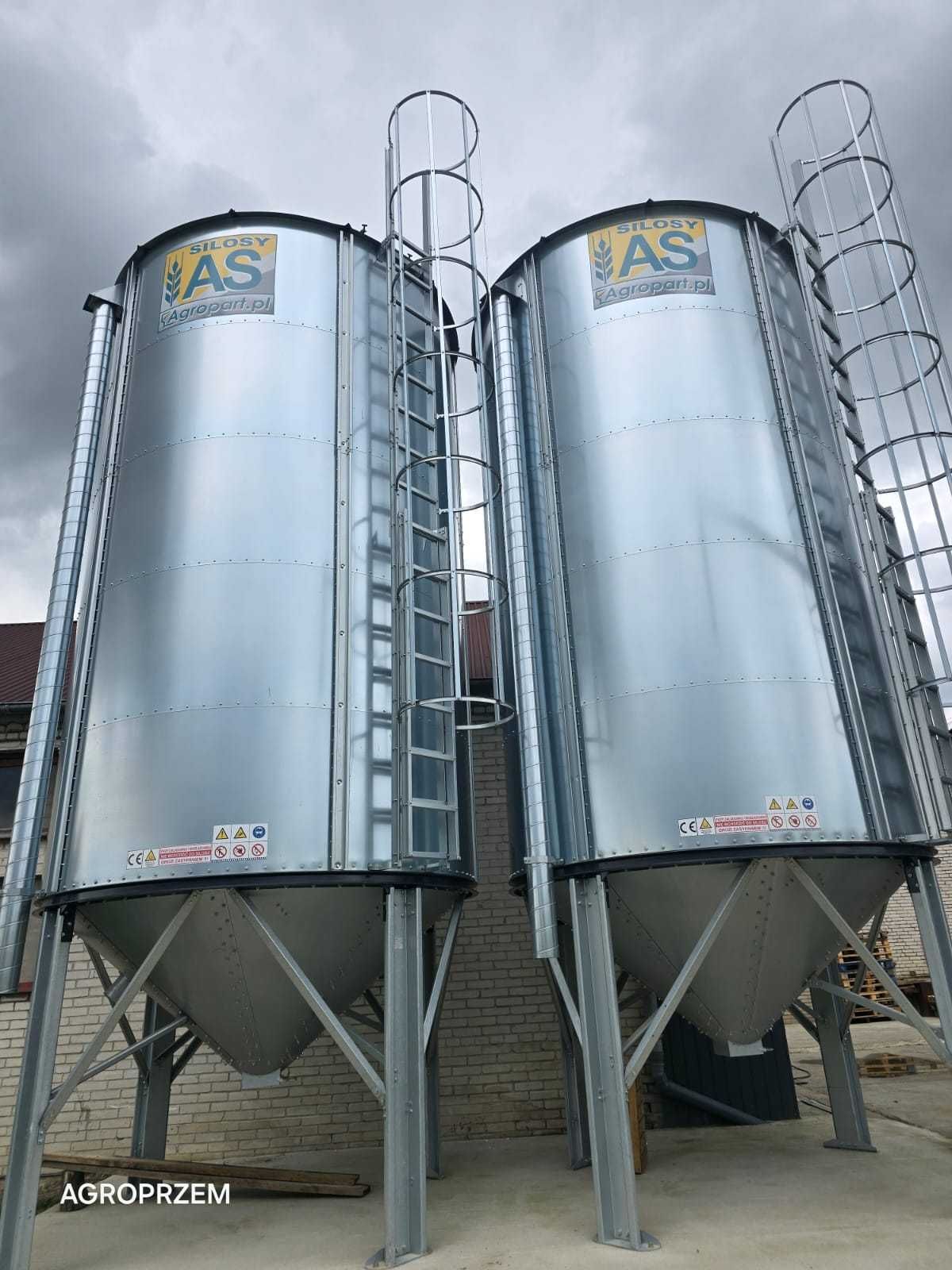 SILOSY zbożowe AS-10 TONY / Silos BIN zbiornik do zboża