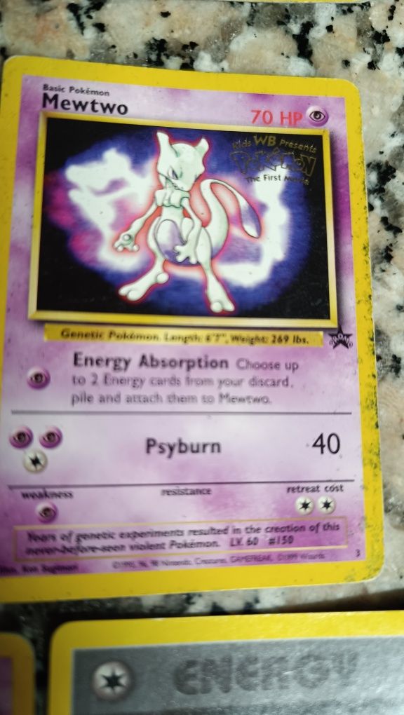 Cartas Pokémon vintage