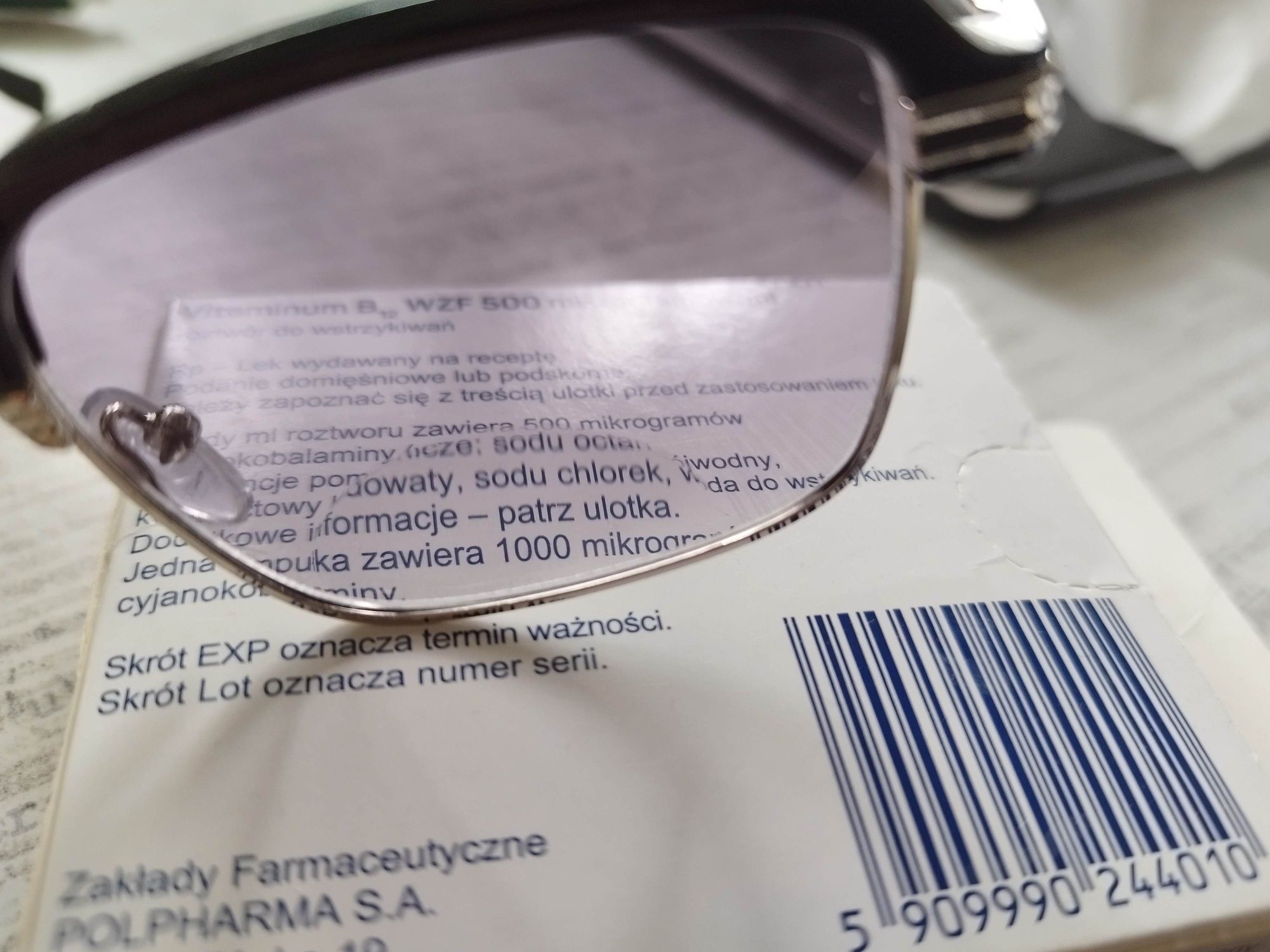 okulary fotochromatyczne  dwuogniskowe  3,5