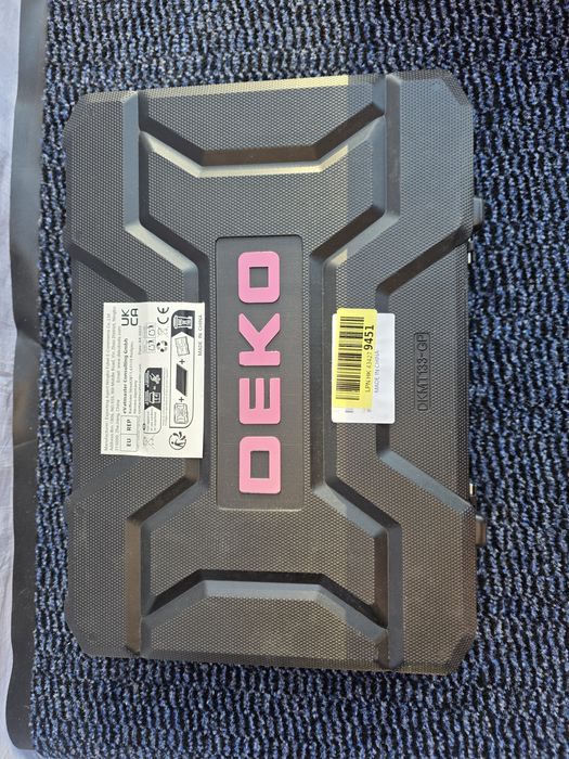 Набір інструментів DEKO + шуруповерт для дому. Ідеально на подарунок