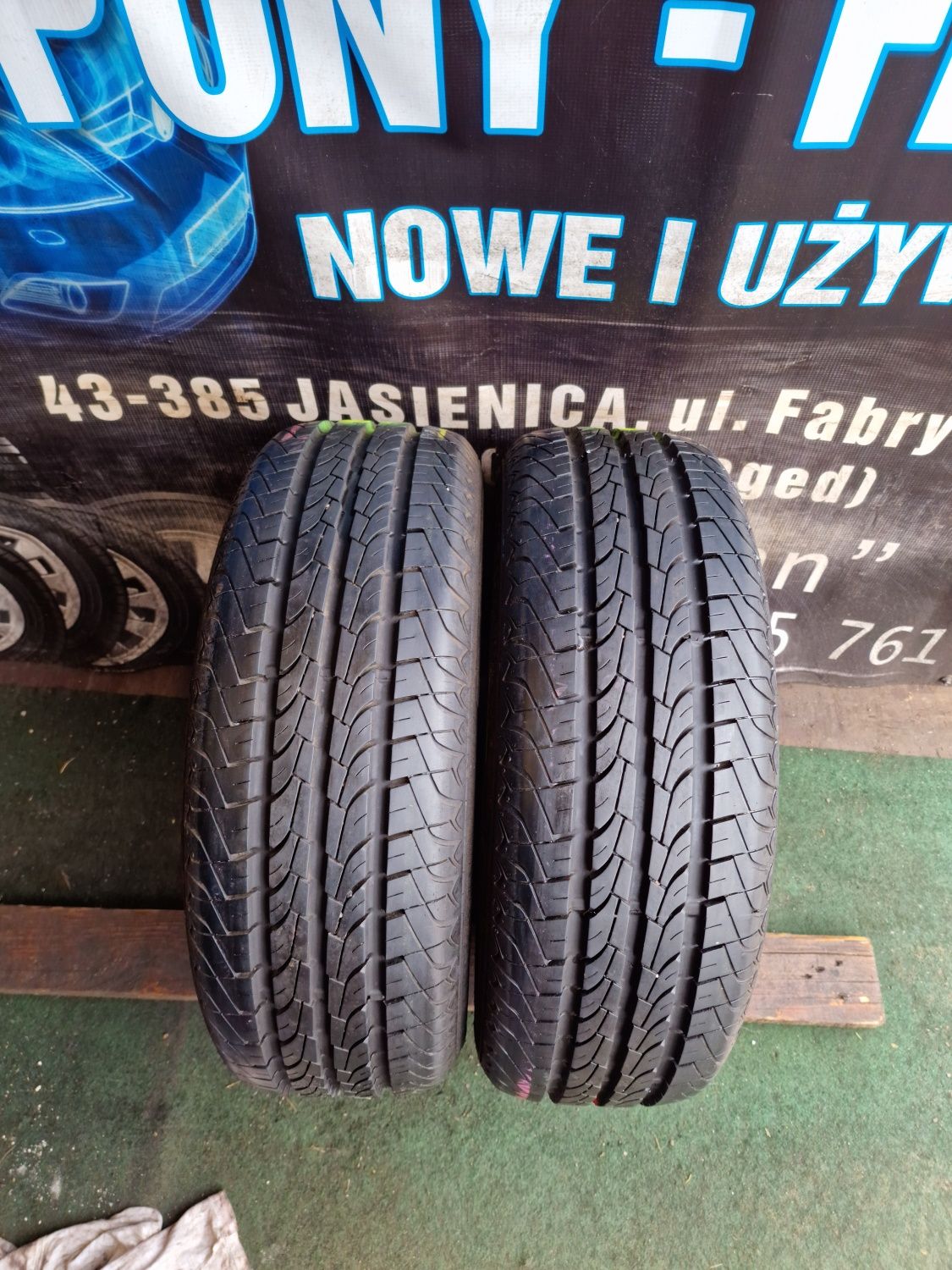Opony letnie 195/60/16C Semperit wzmacniane 9mm