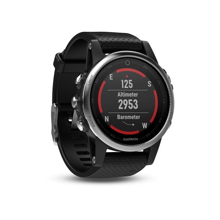 RELÓGIO GPS MULTIDESPORTOS SENSOR CARDIO PULSO FĒNIX 5S