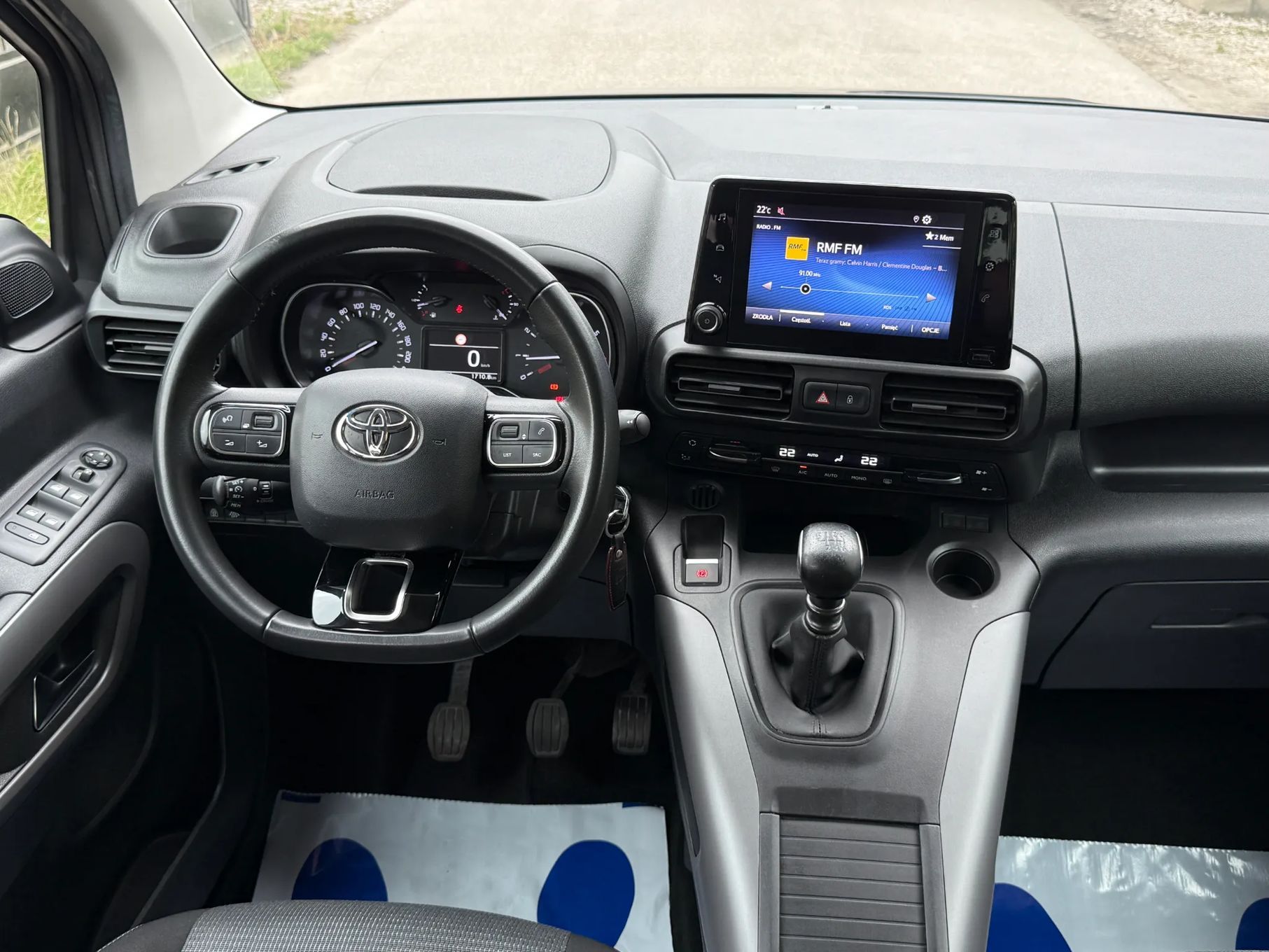Toyota Proace City Verso 1WŁ Salon PL FV23% Family Tempomat Czujniki Parkowania CarPlay Android