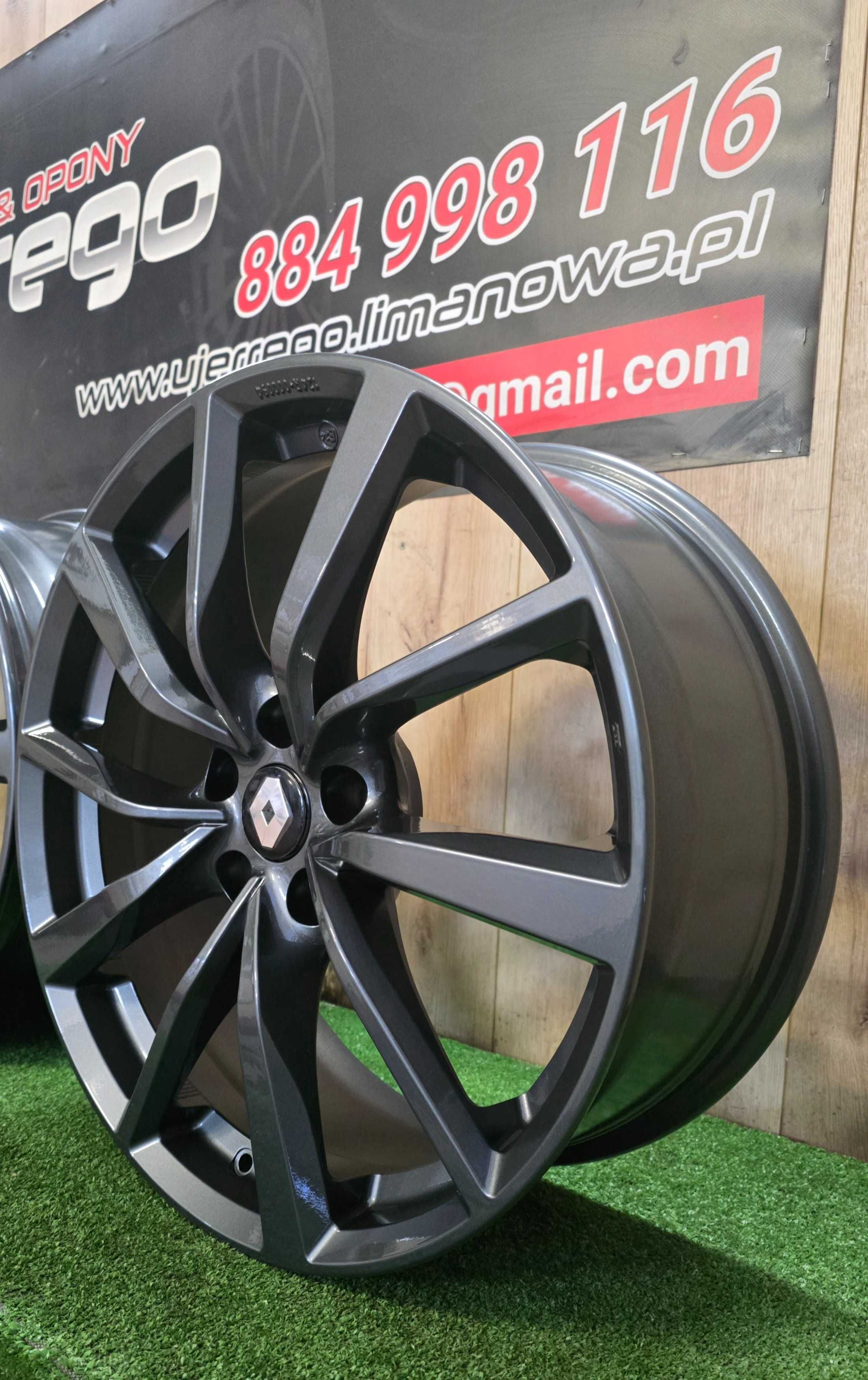 NOWE ALUFELGI RENAULT 19x5x114,3 - Austral,Clio,Talisman,Megane