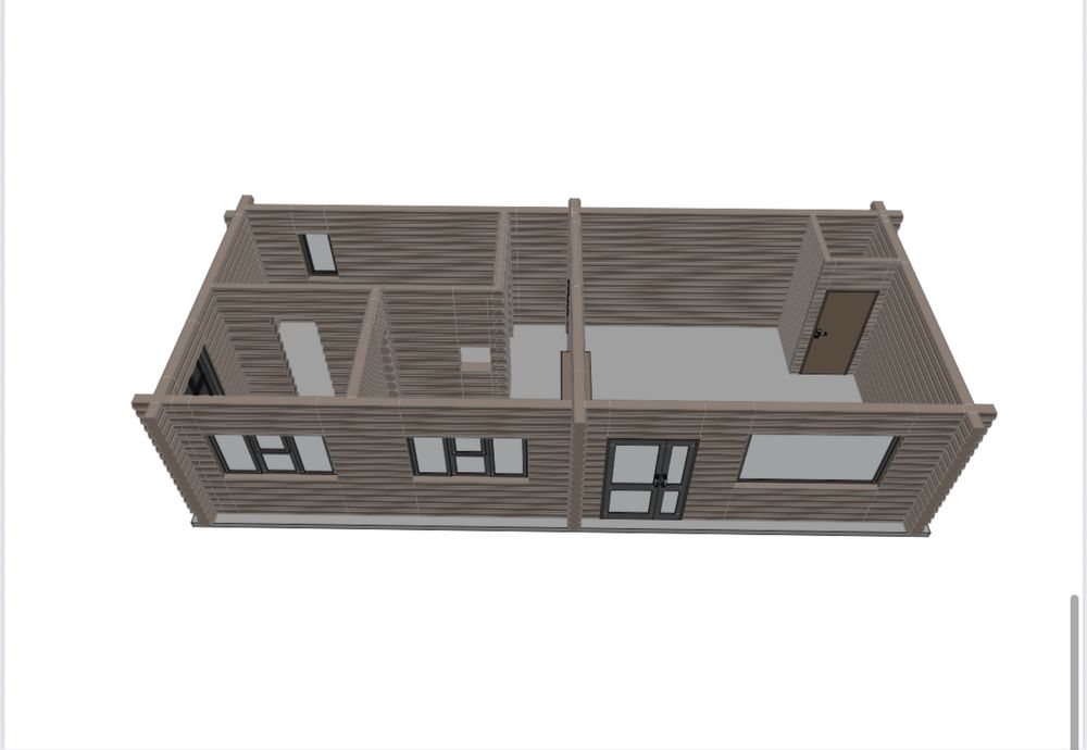 Дерев’яний павільйон 40 м² (збірно-розбірний)