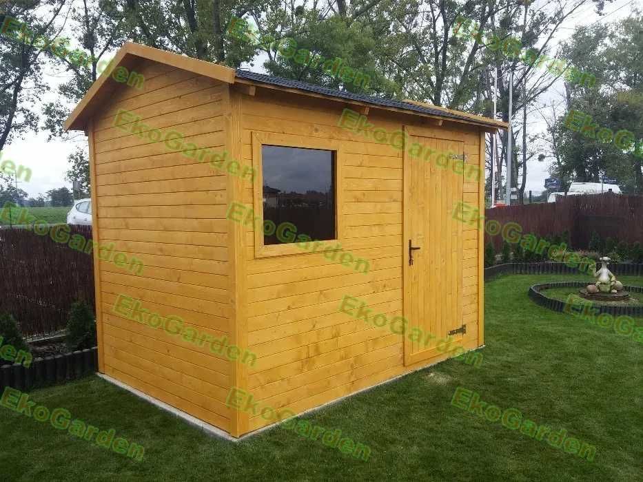 Domek na narzędzia ogrodowy 3m x 2m, drewutnie, place zabaw