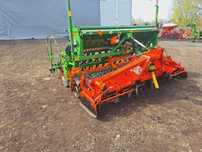 Zestaw Uprawowo-siewny 3m talerzowy Frandent  Amazone AD 303 stan bdb