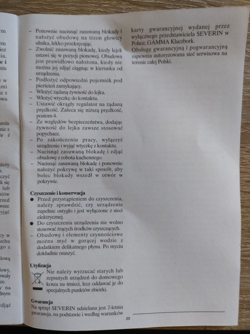Przystawka do warzyw Severin ZT9752