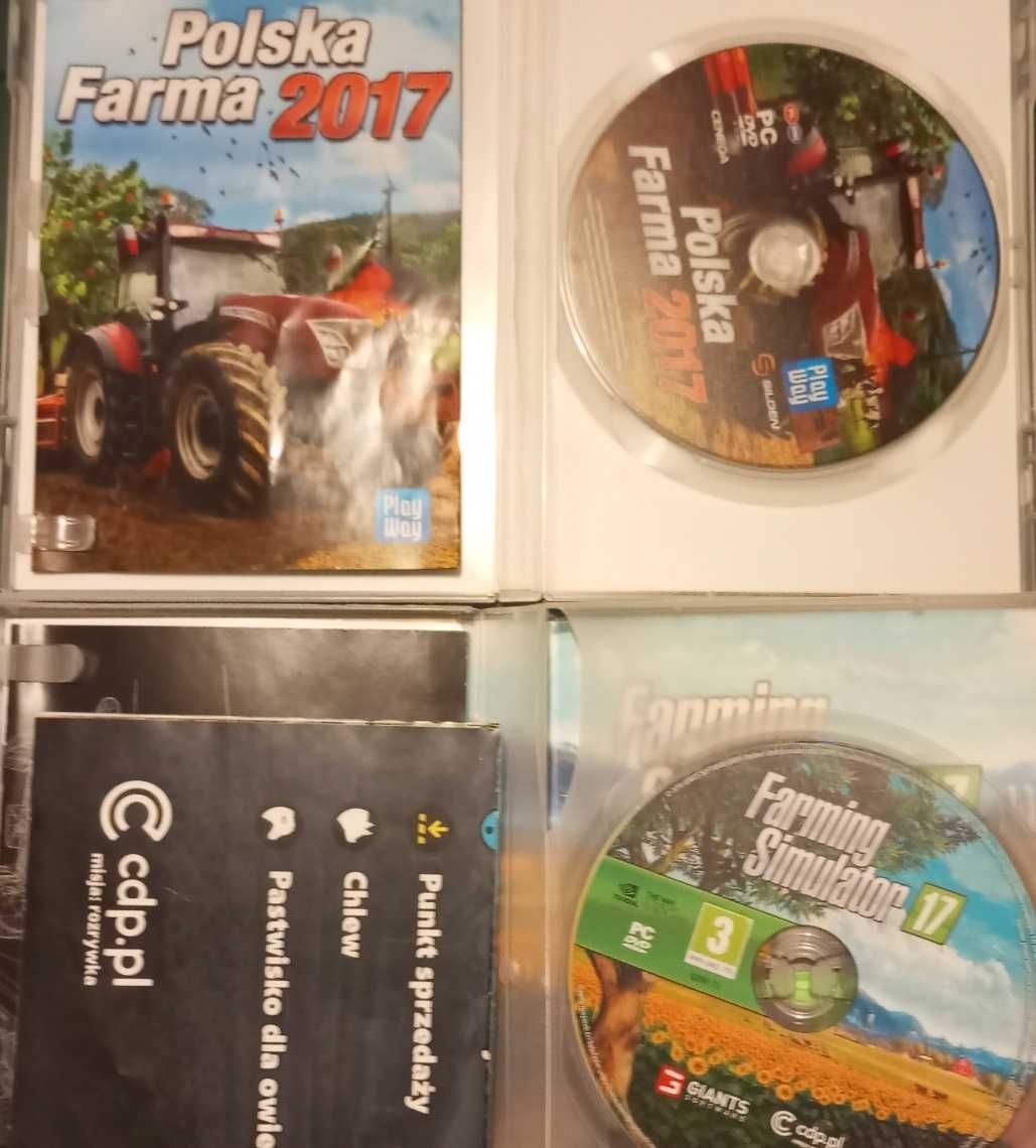 Farming simulator 17 2016 PC DVD BOX, plakat, Polska farma 2017 BOX PC