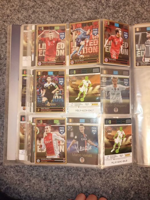 Karty piłkarskie Panini