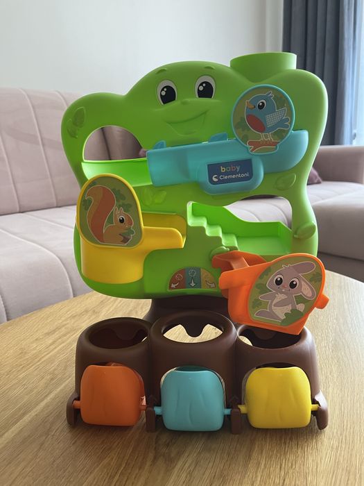 Magic colours tree - drzewko zabawka logiczna Clementoni